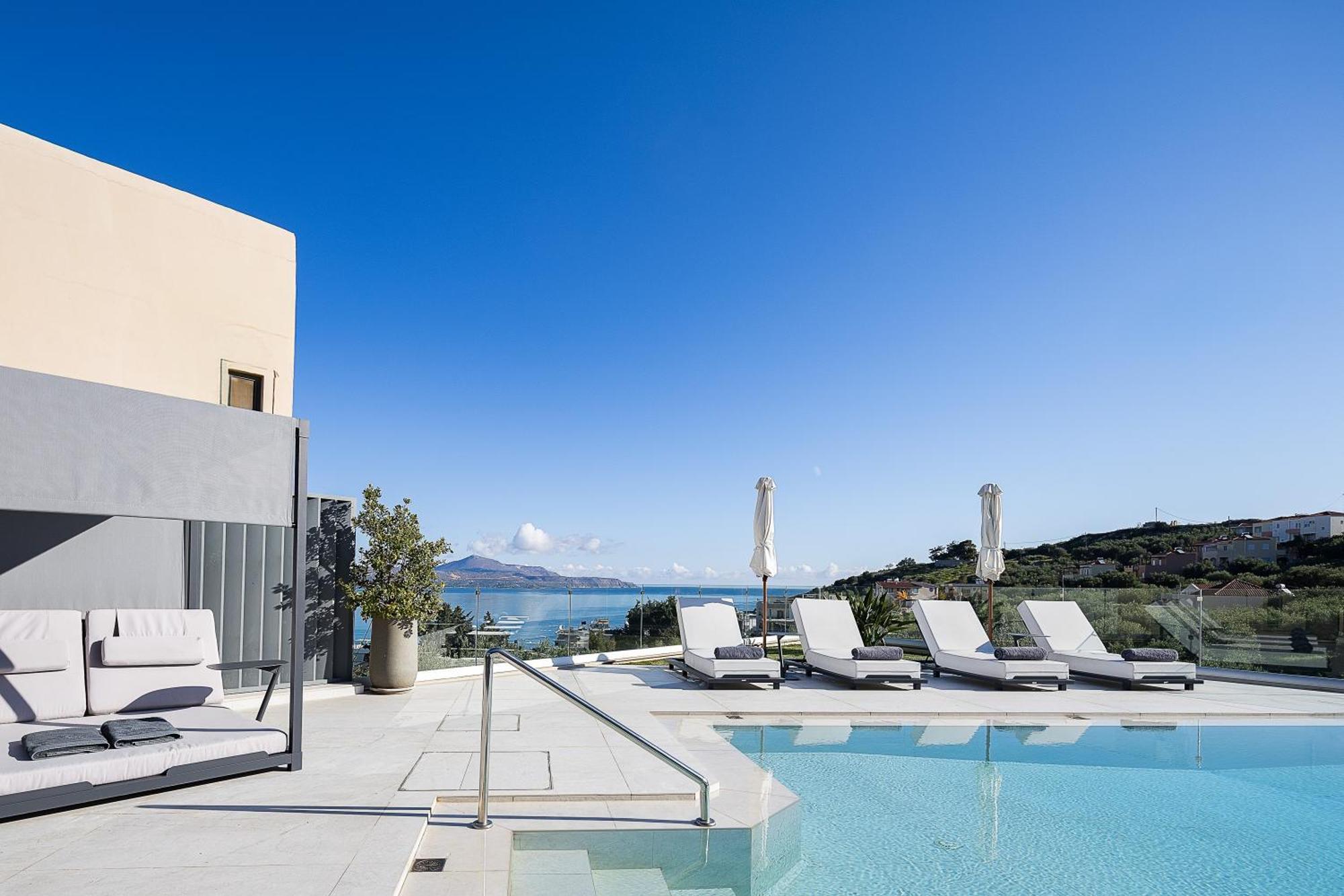 Royal Bird Private Villa Kalyves Exterior photo