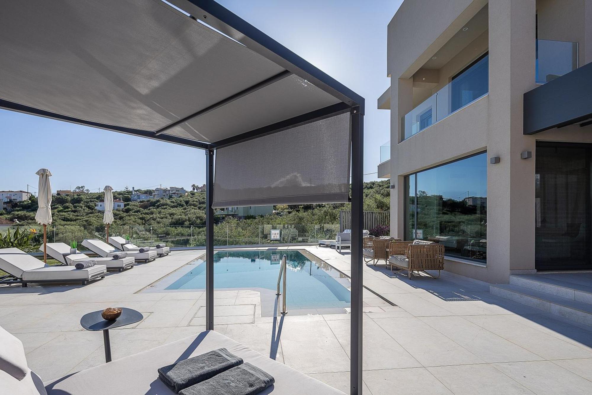 Royal Bird Private Villa Kalyves Exterior photo
