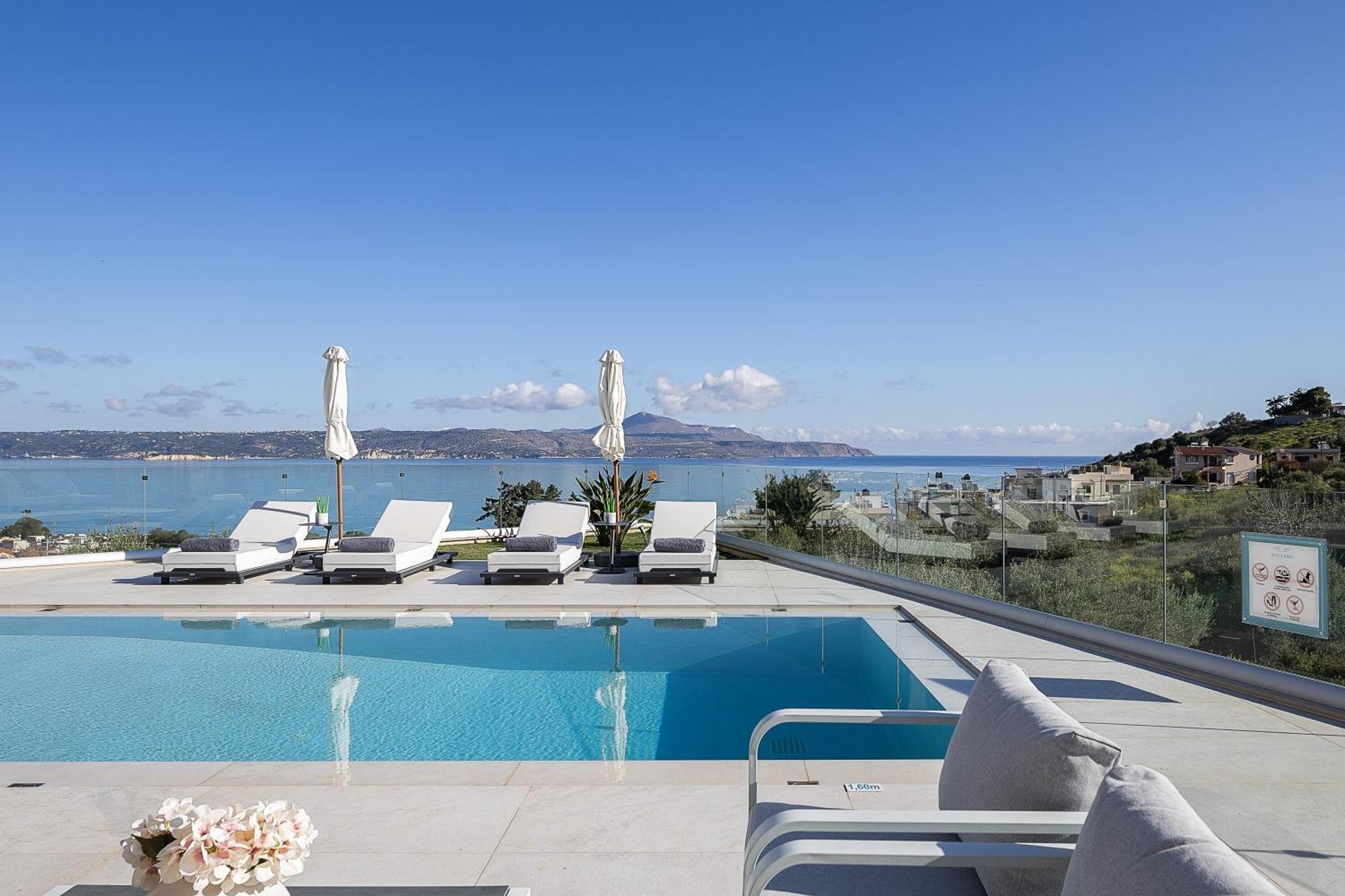 Royal Bird Private Villa Kalyves Exterior photo